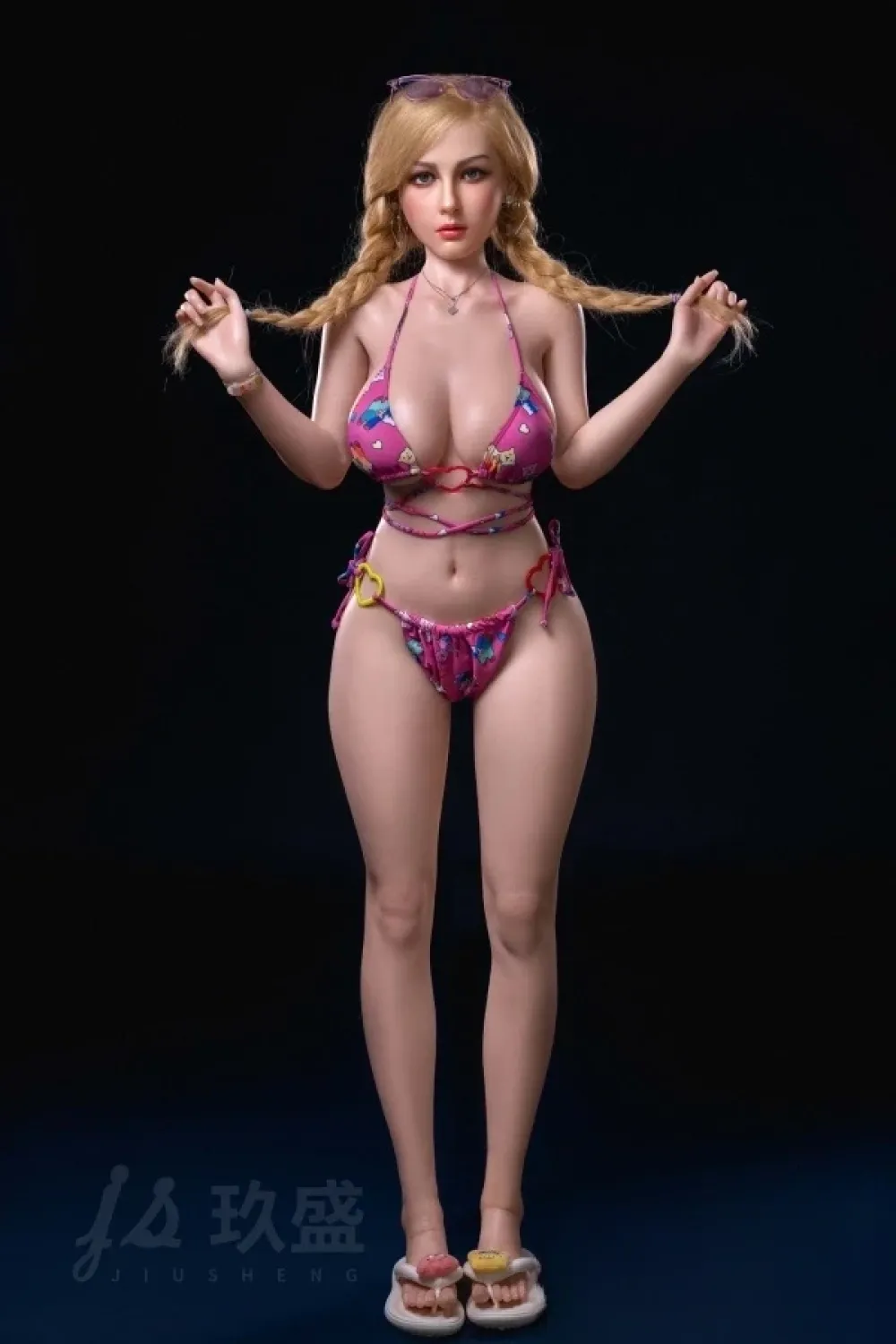 Jiusheng Doll #12 Elizabeth 155cm金髪ダッチワイフ 外国美人 フルシリコン製ラブドール Fカップ ノーマル肌