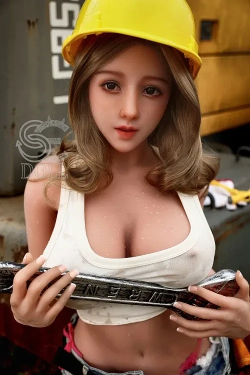 SE DOLL #077 Eunice 157cm清楚系豊満美少女セックス人形 TPE製 Hカップ 小麦肌