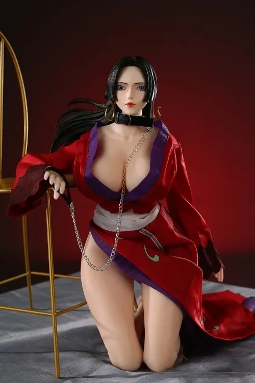 Otaku Doll 女帝 52cm 1.8kg ミニラブドール アニメ顔 Boa Hancock ボア・ハンコック PVCヘッド+シリコンボディ 宣材写真と同じ衣装