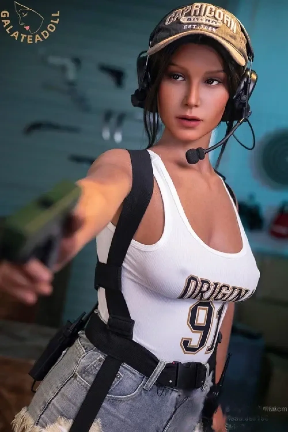 Galatea Doll #108 GT05-164cm外国人 フルシリコン製 等身大セックス人形 熟女リアルダッチワイフ Dカップ ブラウン肌