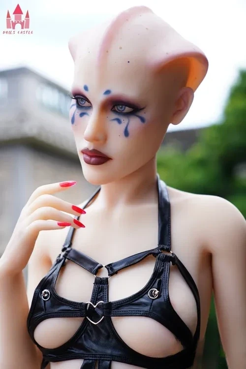 Dolls Castle #A7 宇宙人シリーズ Creed 170cm等身大 人外系 ラブドール リアル・イカ娘 小胸 ダッチワイフ 大人の雰囲気が漂う女性 TPE製 Bカップ ノーマル肌